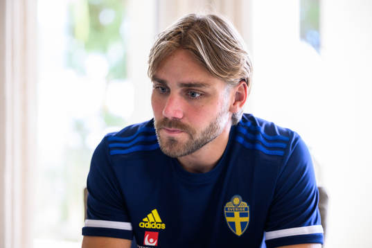 Christoffer Nyman of the Swedish men's football national