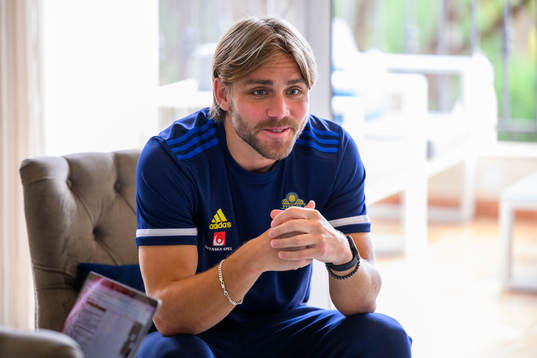 Christoffer Nyman of the Swedish men's football national