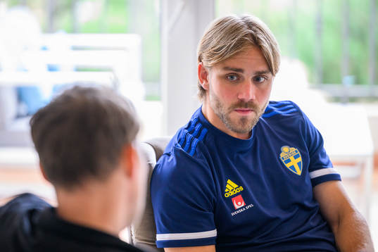 Christoffer Nyman of the Swedish men's football national