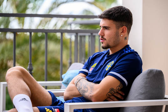 Edvin Kurtulus of the Swedish men's football national team