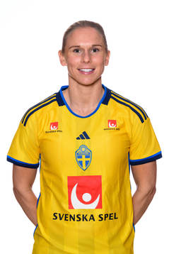Jonna Andersson of the Swedish women's football national