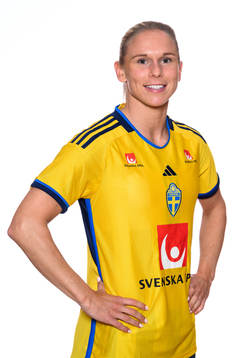 Jonna Andersson of the Swedish women's football national