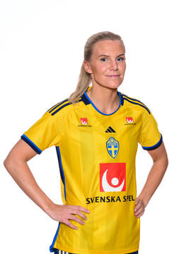 Josefin Rybrink of the Swedish women's football national