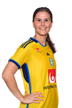 Josefin Harrysson of the Swedish women's football national