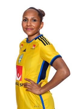 Madelen Janogy of the Swedish women's football national