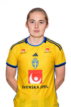 Paulina Nyström of the Swedish women's football national