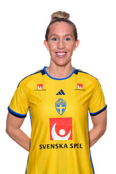 Julia Roddar of the Swedish women's football national team