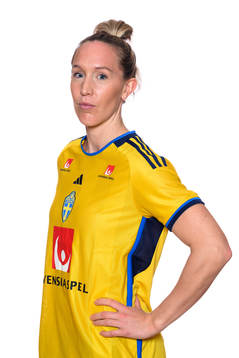 Julia Roddar of the Swedish women's football national team