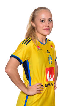 Alva Selerud of the Swedish women's football national team