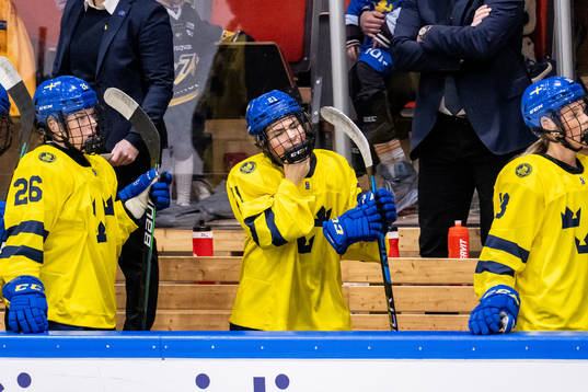Emma Rehn of Sweden in pain