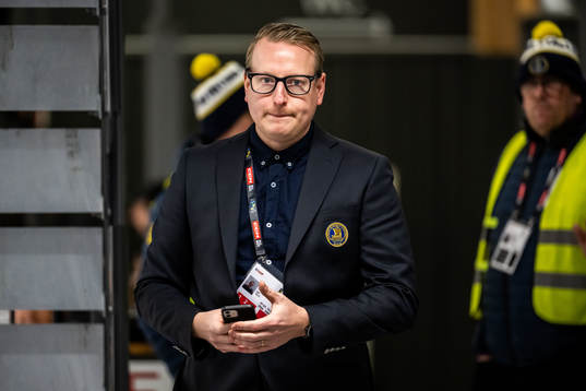 Magnus Mårtensson, sports director of the Swedish ice