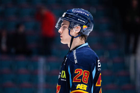 Djurgårdens Liam Öhgren deppar