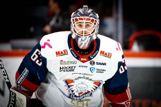Linköpings målvakt Marcus Högberg