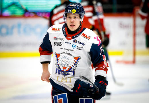 Linköpings Petrus Palmu deppar