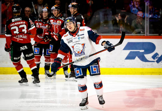 Linköpings Petrus Palmu deppar vid 3-1