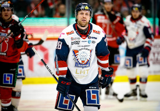 Linköpings John Nyberg deppar