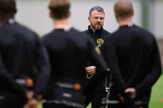 Manager Jimmy Thelin
