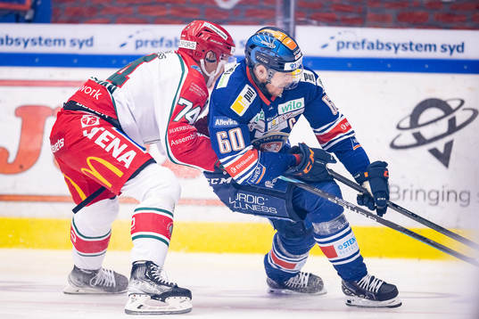 Frölundas Andreas Borgman och Växjös Erik Josefsson