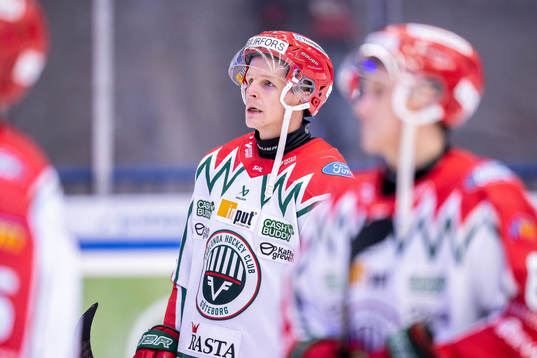 Frölundas Max Friberg deppar