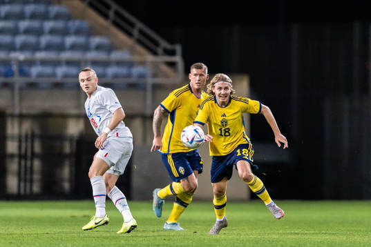 Victor Edvardsen and Sebastian Nanasi of Sweden