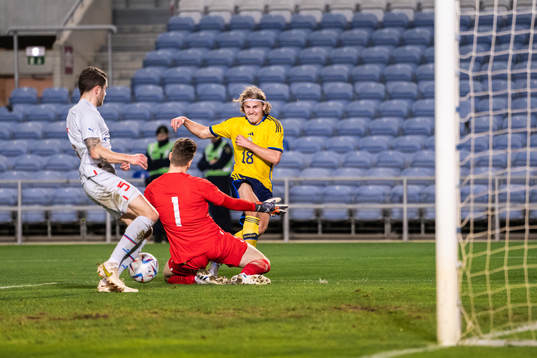 Sebastian Nanasi of Sweden against Julius Magnusson and