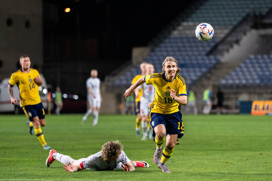 Höskuldur Gunnlaugsson of Iceland and Sebastian Nanasi of