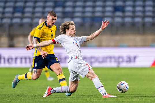 Victor Edvardsen of Sweden and Höskuldur Gunnlaugsson of