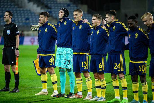Edvin Kurtulus, goalkeeper Jacob Widell Zetterström,