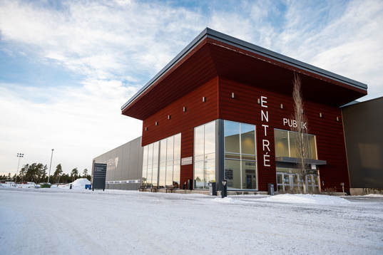 General view of Östersund Arena
