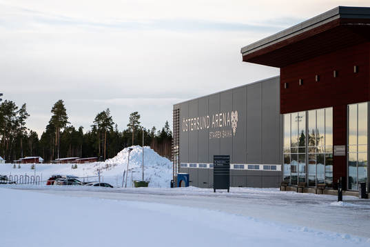 General view of Östersund Arena