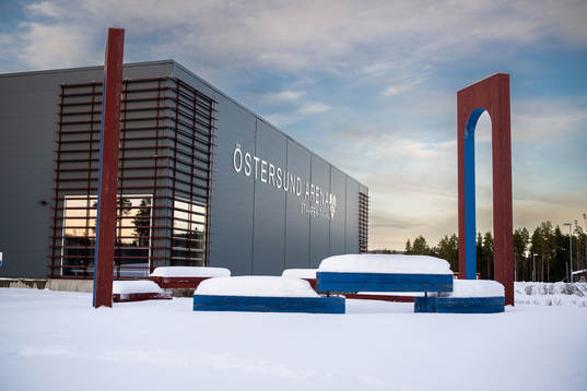 General view of Östersund Arena