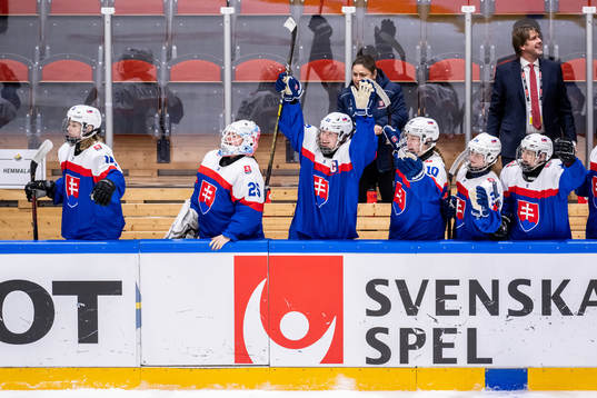 Players of Slovakia celebrate