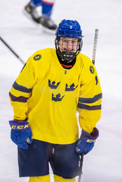 Mira Markström of Sweden celebrates