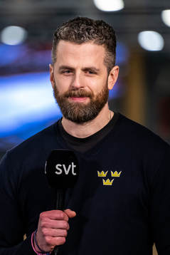 Head coach Ulf Lundberg of the Swedish Women's ice hockey