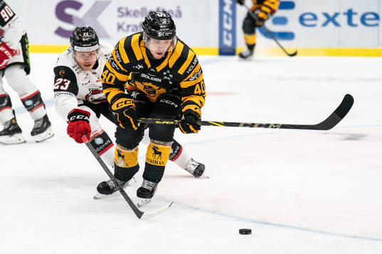Malmö Redhawks Christoffer Forsberg och Skellefteås