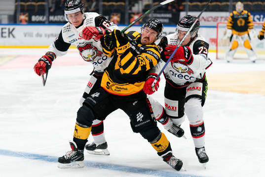 Malmö Redhawks Fredrik Händemark och Skellefteås Adam