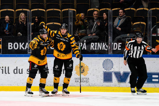 Skellefteås Oscar Möller och Joakim Lindström