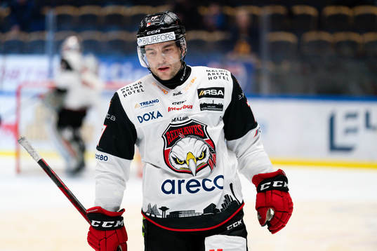 Malmö Redhawks Pathrik Westerholm deppar