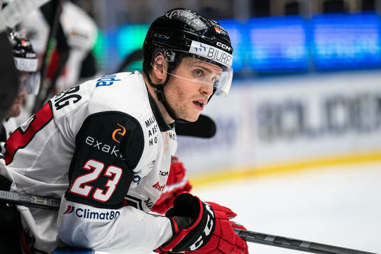 Malmö Redhawks Christoffer Forsberg deppar