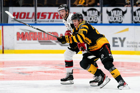 Malmö Redhawks Carl Söderberg och Skellefteås Albin
