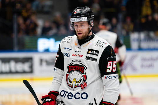Malmö Redhawks Carl Persson deppar
