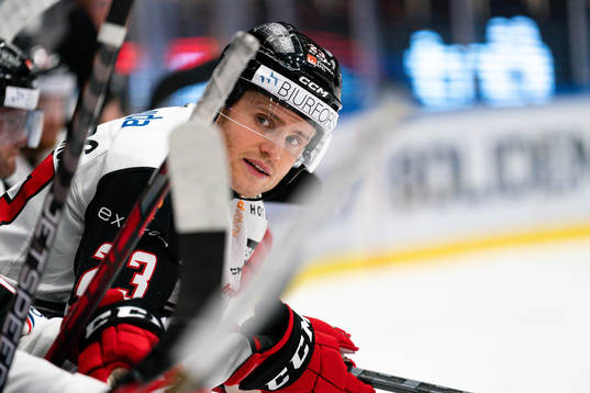 Malmö Redhawks Christoffer Forsberg deppar