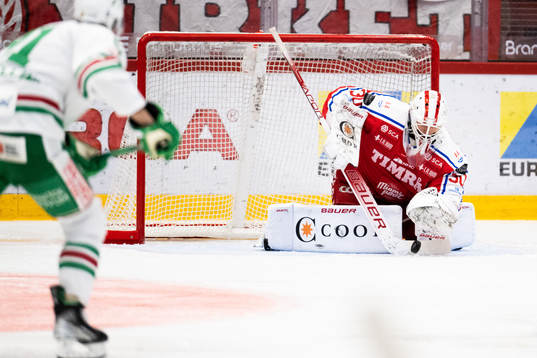 Timrås målvakt Jacob Johansson