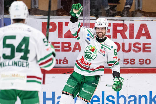 Rögles Ludvig Larsson jublar