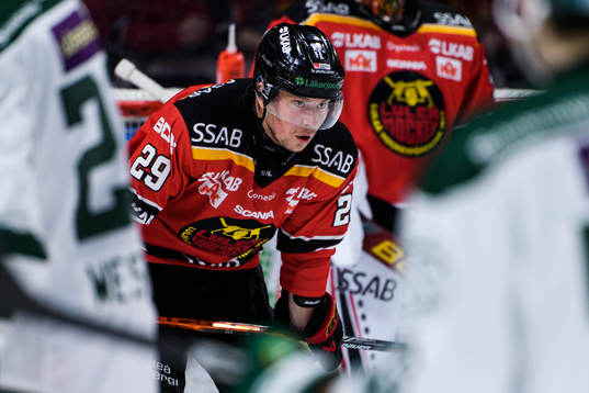 Luleås Erik Gustafsson deppar