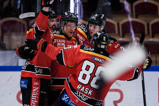 Luleås Linus Fröberg, Brendan Shinnimin, Jesper Sellgren