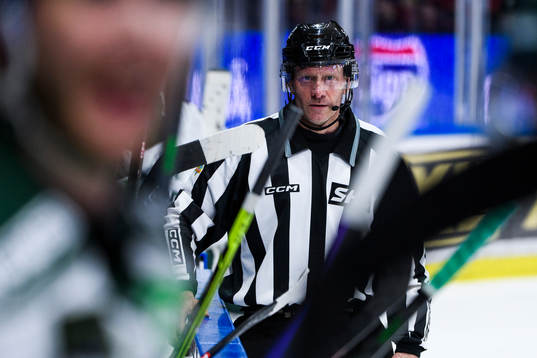 Linjedomare Jan Sandström