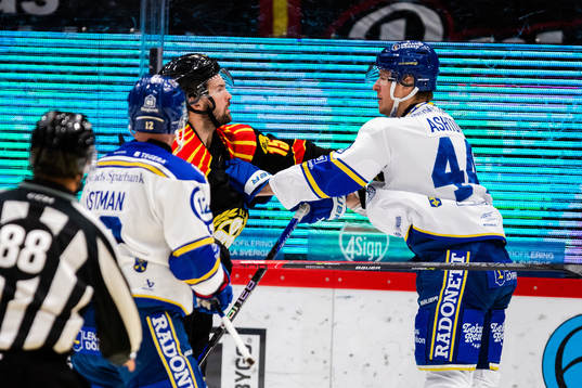 Brynäs Simon Bertilsson och Leksands Carter Ashton