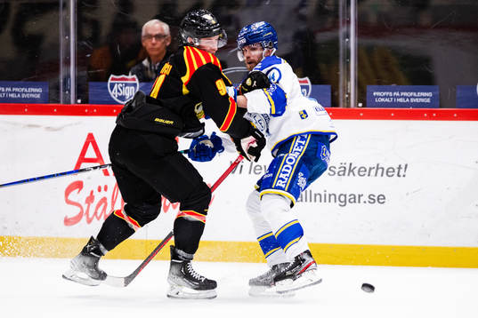 Brynäs David Sklenicka och Leksands Oskar Lang
