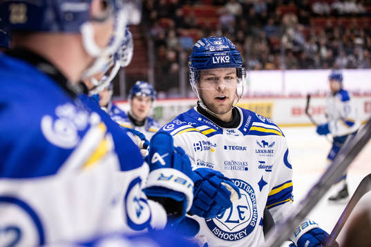 Leksands Jesper Kandergård jublar